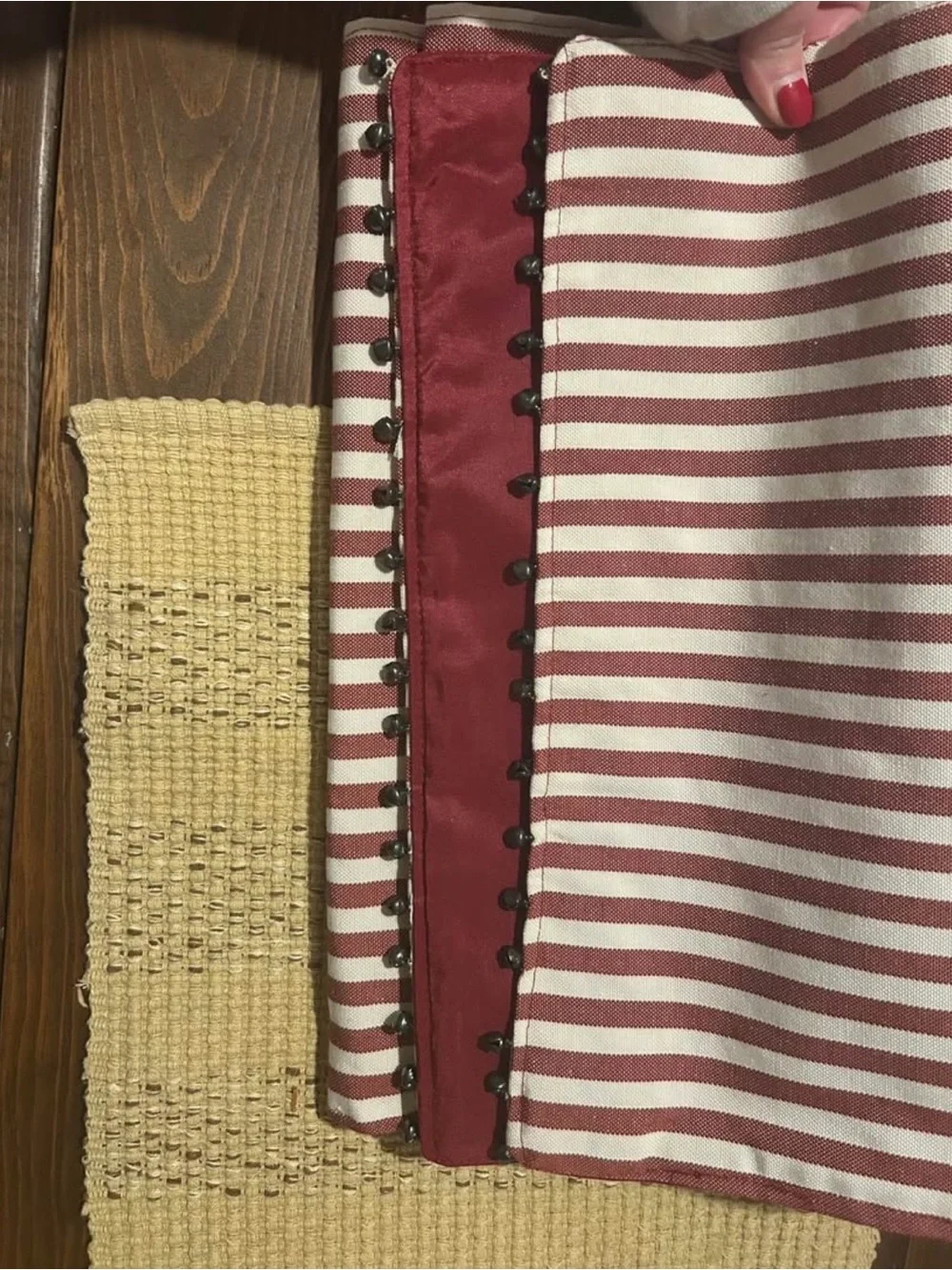 Christmas Table Runner with Bells